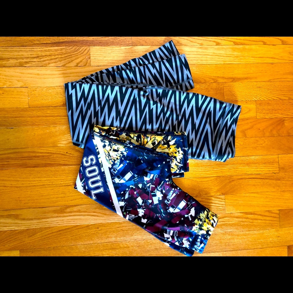 Leggings (set of 2) for yoga, cycling etc.